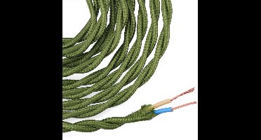 Kabel EDM C18 2 x 0,75 mm Groen 5 m