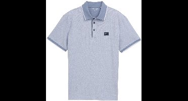 Tom Tailor Piqué polo met logolabel