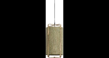 Light & Living - Hanglamp SENDAI - Ø32x60cm - Groen