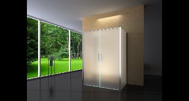 Sanifun douchecabine Scevola 1200 x 800 Z mat glas