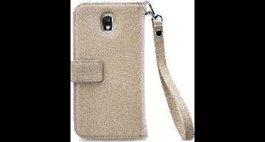 Mobilize Gelly Wallet Zipper Samsung Galaxy J5 (2017) Hoesje Latte