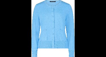 BETTY BARCLAY - Cardigan - Maat 42 - Vrouwen - 8098 Azure Blue - Viscose