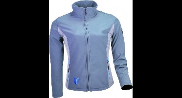 FRANCITAL KOUVOLA dames softshell jas - Maat: L - grijs