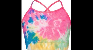 4PRESIDENT T-shirt meisjes - Tie dye - Maat 98 - Meiden shirt