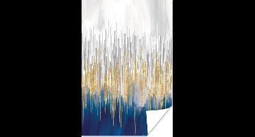 Poster Abstract - Schilderij - Olieverf - 20x30 cm