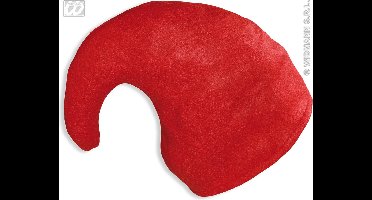 Kaboutermuts rood smurf