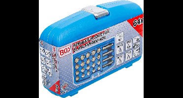 BGS - olieaftapplug - reparatieset - 64-delig