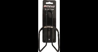 Bidonhouder Edge aluminium - zwart