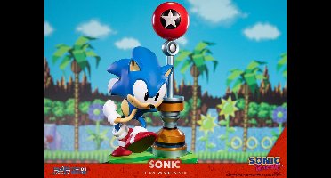 First 4 Figures - Sonic The Hedgehog - Sonic Diorama Standbeeld Editie Standaard 26cm