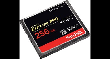 SANDISK - CompactFlash 256GB