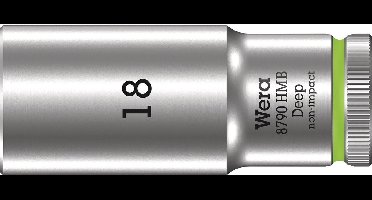 Wera 05004544001 Dopsleutelinzetstuk 22 mm 1 stuks 3/8