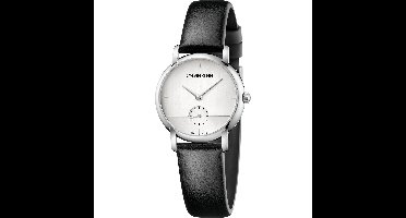 Calvin Klein dames horloges quartz analoog One Size Zwart Zilver 32019307