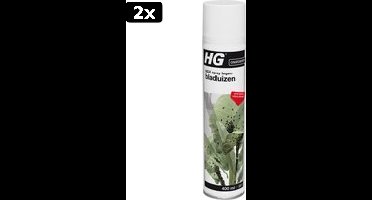 2x HGX spray tegen bladluizen - 14592N - 400ml - zeer effectieve tegen bladluis - snelle werking