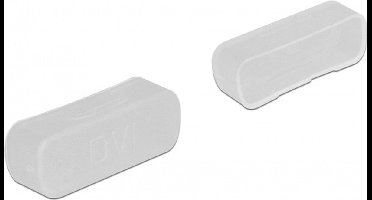 Poortbeschermer voor DVI (v) poorten / transparant