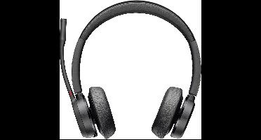 HP Poly Voyager 4320 UC Stereo On Ear headset – Bluetooth – Zwart – Noise Cancelling