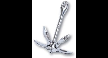 Lalizas Thermisch Verzinkt Vouwbaar Met 4 Ankers Zilver 4 kg