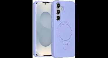 TUNIQ telefoonhoesje voor Samsung Galaxy S25 - MagSafe met ringstand - Lila