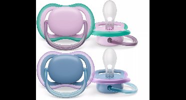 Philips Avent Fopspeen Ultra Air Roze Paars 6-18 Mnd