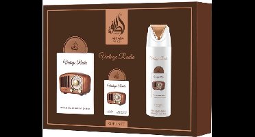 Lattafa - Pride Vintage Radio Eau de Parfum Giftset