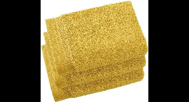 De Witte Lietaer Gastendoekjes Contessa Ochre 40 x 60 cm - 3 stuks - Katoen