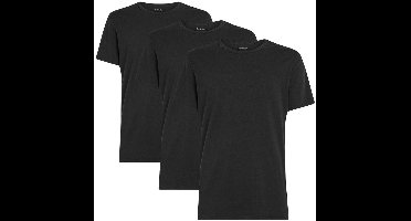 Calvin Klein heren 3P O-hals shirts zwart