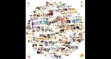 100 Stuks Kawaii Stickers voor Fans - Ideaal voor Koffers, Laptops en Meer
