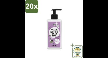 20 x Marcel's Green Soap - Handzeep - Lavendel & Rozemarijn - Zachte verzorging - 250 ml - Grootverpakking - Handzeep - Handen Reinigen - Handen Verzorgen - Natuurlijke Handzeep - Zachte Handen