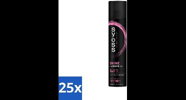 Syoss - Shine Hold - Haarspray - Glans & Fixatie - 300 ml - Bulkverpakking - 25 stuks