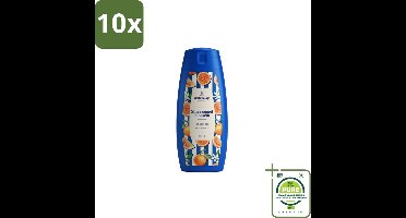 10 x Melkmeisje – Douchegel – Sinaasappelbloesem – 300 ml - Grootverpakking - Douchegel Sinaasappel - Douchegel Sinaasappelbloesem - Fris Huidgevoel - Zachte Huidverzorging - PH-huidneutraal