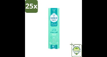 25 x Seepje - Douchegel - Duurzaam & Handig - Eikenmos en Neroli - Navulling - 38 gr - Grootverpakking - Douchegel Navulling - Duurzame Douchegel - Biologische Douchegel - Eikenmos Douchegel - Neroli Douchegel