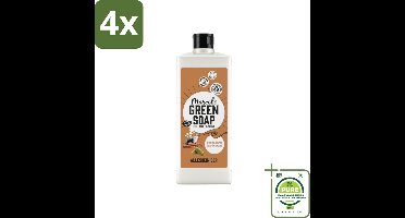 Marcel's Green Soap - Allesreiniger - Sandelhout & Kardemom - Natuurlijk & effectief - 750 ml - Voordeelverpakking - 4 stuks - Allesreiniger - Schoonmaak