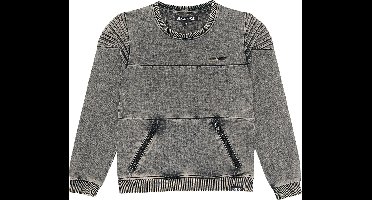 4PRESIDENT Sweater jongens - Black - Maat 140 - Jongens trui
