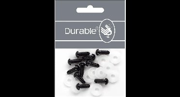 Veiligheidsogen 10mm, 10 stuks = 5 paar, zwart