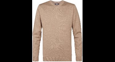Petrol Industries Trui Fine Knit V Neck Sweater Whitefish M Ros Kwv200 7130 Mannen Maat - L