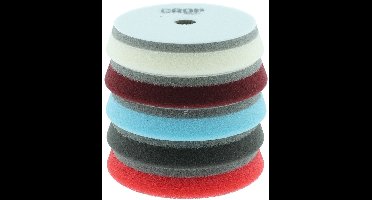 CROP Interface Polijstschijven Set 75mm - Car Detailing Essential Pack