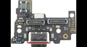Motorola, USB-C oplaadconnector voor Motorola Edge 50 Ultra Origineel, Zwart