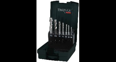 TERRAX by RUKO Maschinengewindebohrer-Satz HSSE-Co 5 Form C - 7 t...