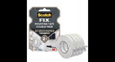 Scotch-Fix Dubbelzijdige Montagetape voor LED-strips - 4 Rollen