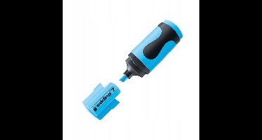 Edding 7 Mini Highlighter - Blauw, Stomp Punt 1-3 mm