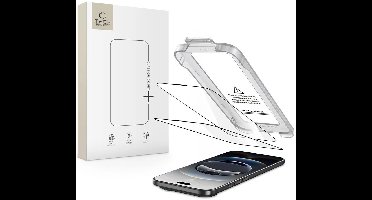 Tech-Protect Gehard Glas Snelle Set + 2-Pack Voor Iphone 17 Air Protection