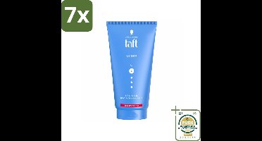 7 x Taft - Ultra 4 - Styling Gel - Stevige fixatie - 150 ml - Grootverpakking - Haargel - Styling Gel - Stevige Fixatie - Arginine Kracht Formule - Haartype