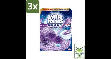 3 x Witte Reus - Paars Actief Toiletblok - Provence - 1 Toiletblok - Grootverpakking - Toiletblok - Toilet Schoonmaak - Paars Water - Reiniging - Geur