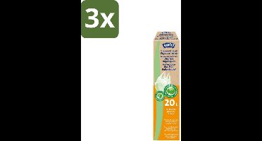 Swirl – Pedaalemmerzakken – Bio – 20 L – 6 zakken - Bulkverpakking - 3 stuks