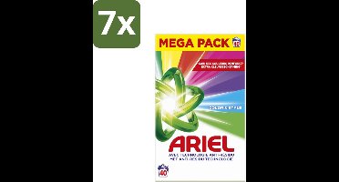 Ariel – Color – Snel Oplosbaar Waspoeder – 2,2 kg - Bulkverpakking - 7 stuks