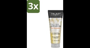 John Frieda – Conditioner – Sheer Blonde – Verhelderend – 250 ml - Bulkverpakking - 3 stuks