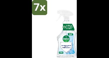 Dettol - Allesreiniger Spray - Krachtige Hygiëne - Zonder Bleek - 500 ml - Bulkverpakking - 7 stuks