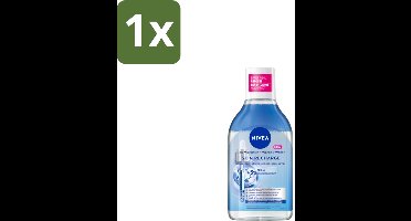 1 x NIVEA - Micellair Water - Serum Verrijkt Opladend - Verwijdert Waterbestendige Make-up - 400 ml - Gevoelige Huid - Micellair Water - Serum Verrijkt - Reiniging - Hydraterend