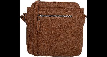 Beagles Cambrils Crossbodytas - Schoudertas - Crossover - Ritssluiting - Dames - Dames Tas - Bruin