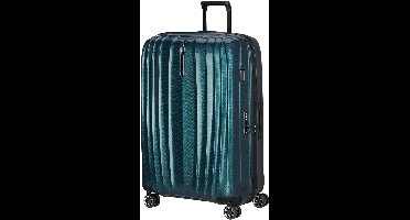 Samsonite lichtgewicht koffer - Nexis spinner 82x56x32/35 uitbreidbaar - Roxkin technologie - repairable We Care - Deep petrol