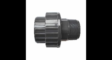 PVC 3/3 koppeling IG x AG 1 1/2"